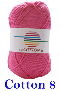 GB Cotton 8 haakkatoen